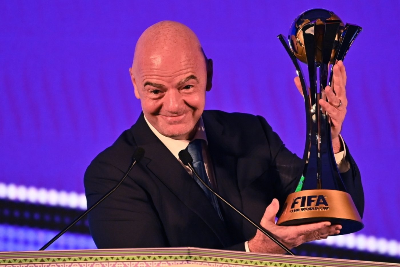 La FIFA de Gianni Infantino estime qu'elle n'a pas "imposé" le calendrier de la nouvelle Coupe du monde des clubs. KEYSTONE
